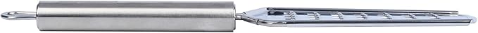 Restaurantware-German Standard Coarse Handheld Graters, 24 Flat Cheese Graters - Dishwashable, Durable, Stainless Steel Food Grater With Handle, Suitable For Potato, Carrot, Hard Cheese, And, More
