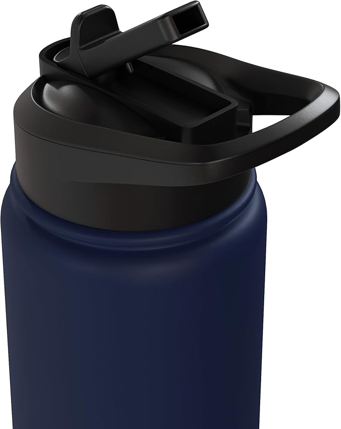Cafeteria Critic - Student Lunch School Humor Food Chaos Stainless Steel Insulated Water Bottle