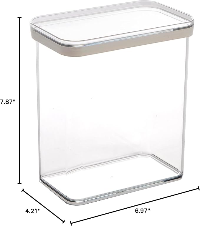 BINO | Food Storage Containers, 2.53 Qt/2.4 Liter - 30 Pack | THE SNAP+ COLLECTION | Airtight Food Storage Containers with Lids | Pantry Organization | BPA-Free | Containers for Organizing