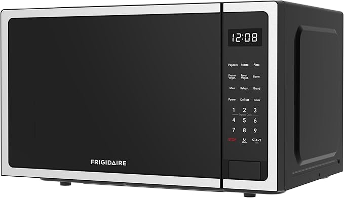 FRIGIDAIRE Stainless Steel Microwave Oven, Multi Function, Programmable, 1.5 Cu Ft