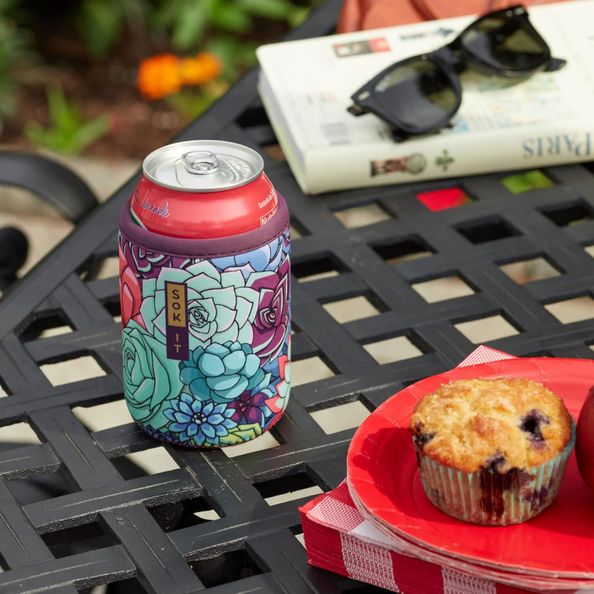 Sok It CanSok Sleeve for Beer & Soda Insulated Neoprene Cover (Acceptance Letter, 25oz Can Sleeve)