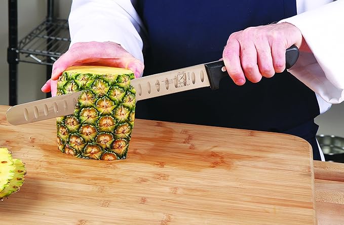 Mercer Culinary M23720 Renaissance, 11-Inch Granton Edge Slicing Knife