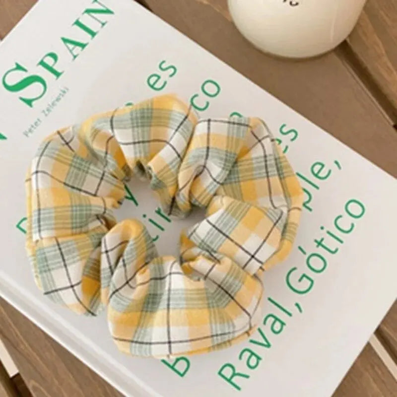 10pcs Cute Lattice Hair Bands