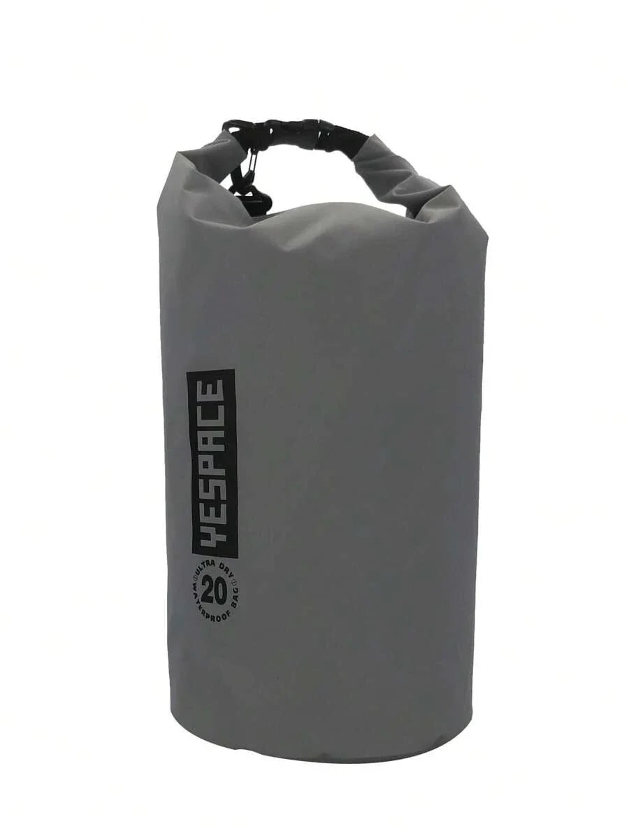 YESPACE Waterproof PVC Dry Bag Backpack With Mesh Pocket