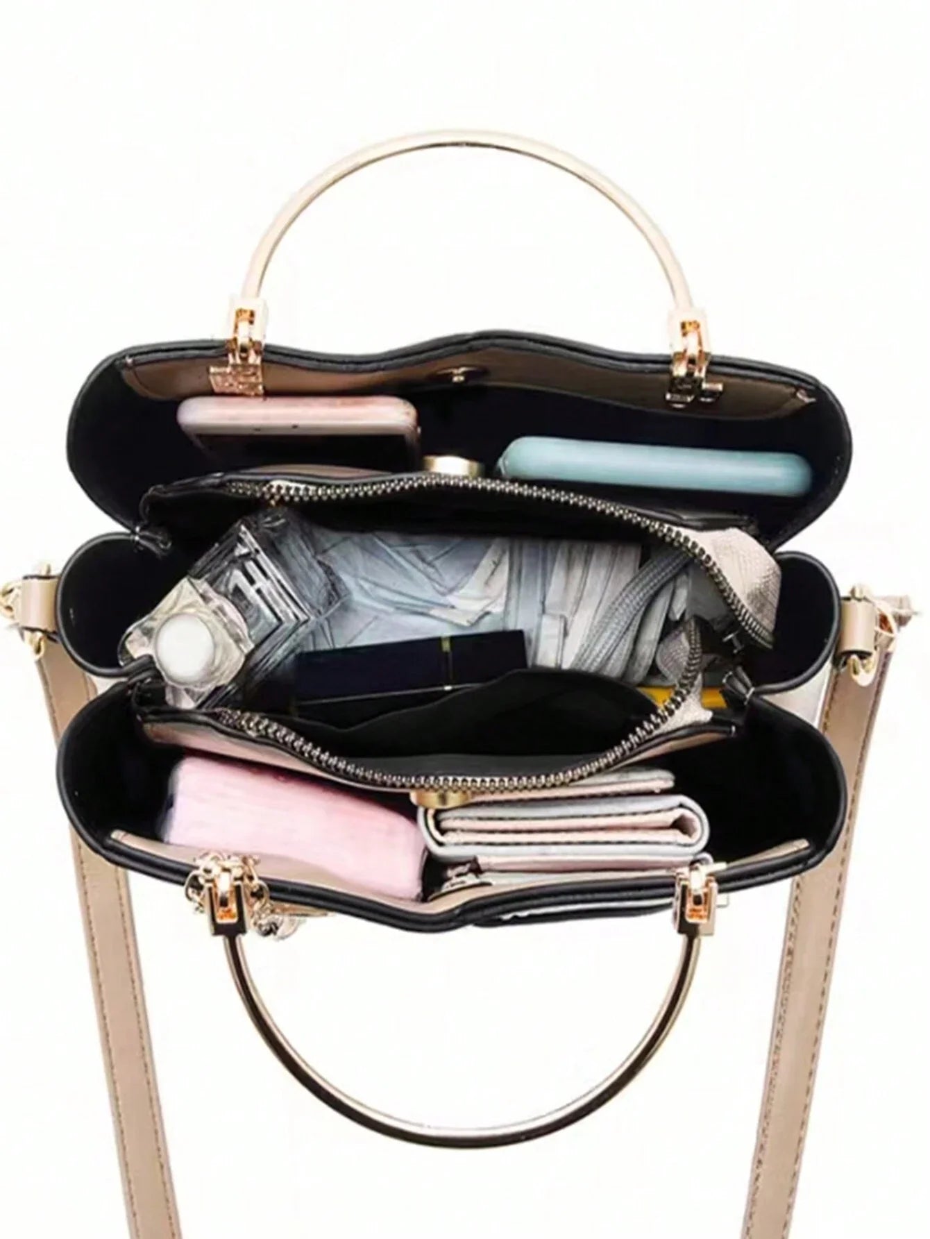 Colorful Heart-Shaped Crossbody Bag