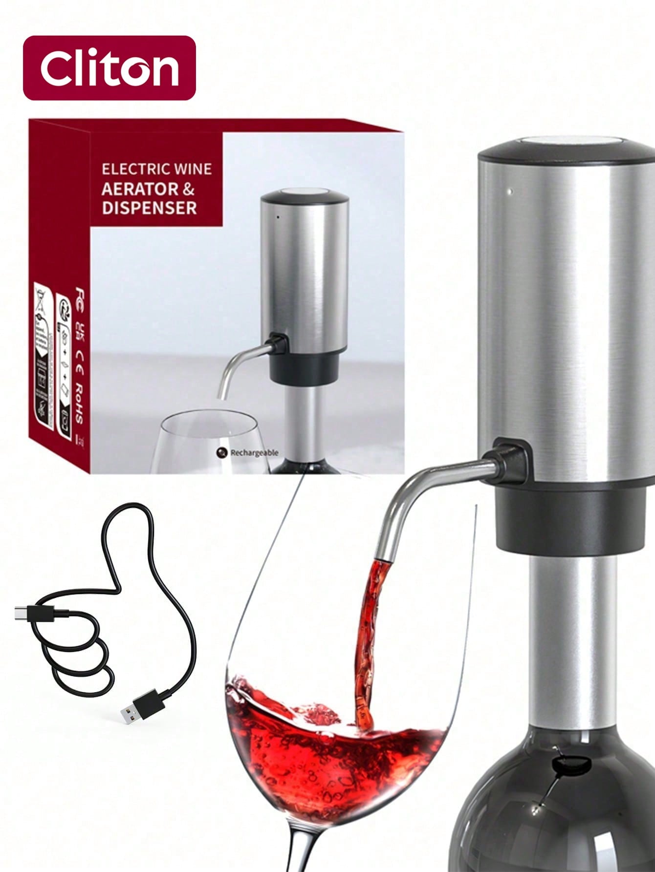 CLITON Electric Wine Aerator