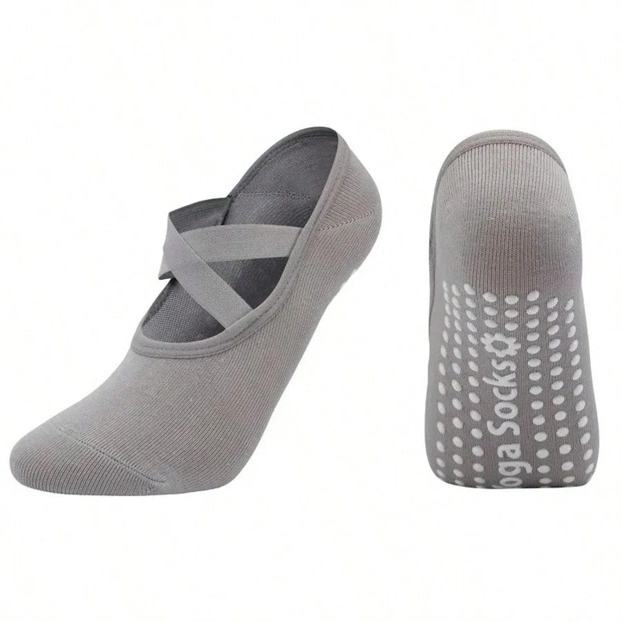 Non-Slip Pilates Yoga Socks Pair