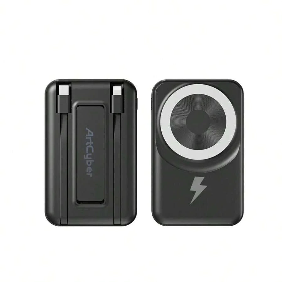 Latest Wireless Magnetic Battery Pack, 10000mAh Magnetic Power Bank