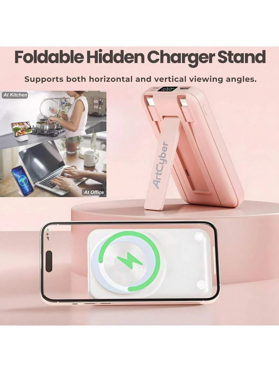 Latest Wireless Magnetic Battery Pack, Power Bank
