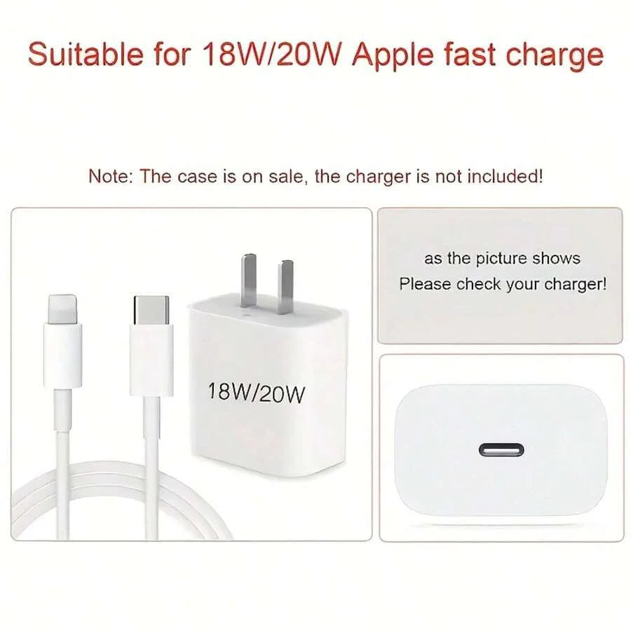 Minimalist Floral Charging Protector Case