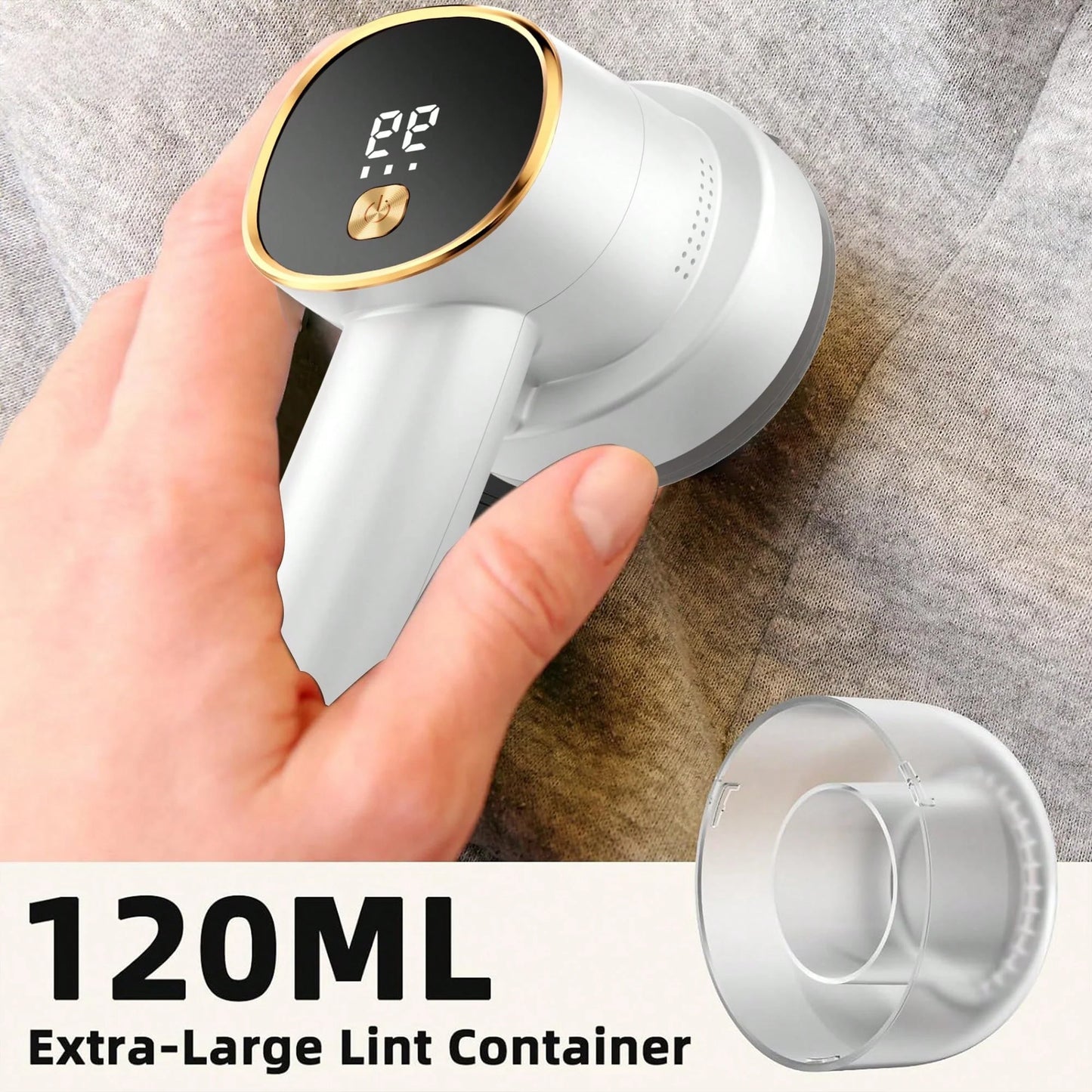 USB Rechargeable Fabric Lint Remover