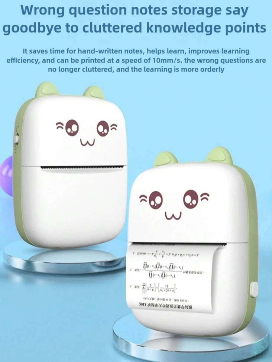 SOKANY 1pc Mini Portable Thermal Printer