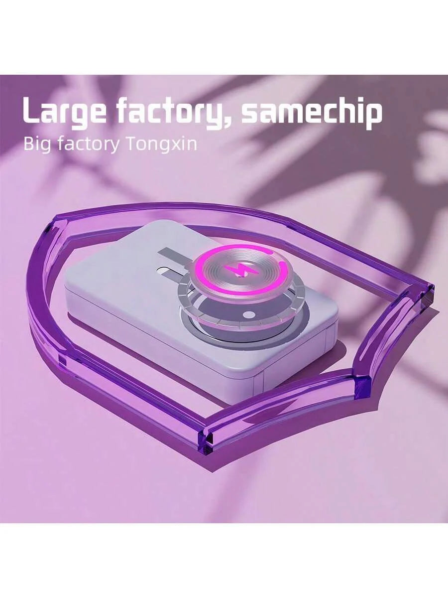 GAWFOLK Pink 10000mAh Power Bank With Stand