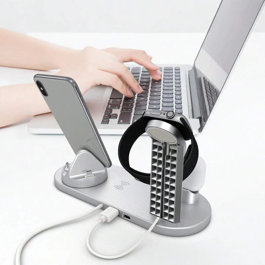 Fast Charging 3-In-1 Wireless Charger iphone