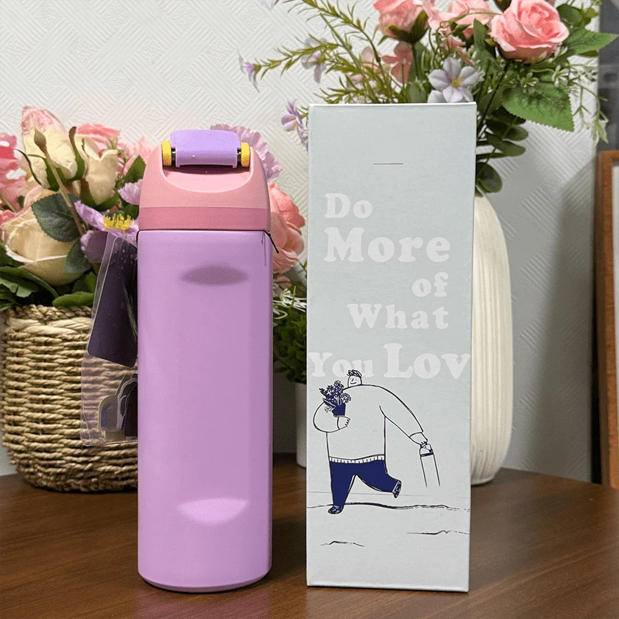 Owala Stainless Steel Water Bottle With Straw For Travel