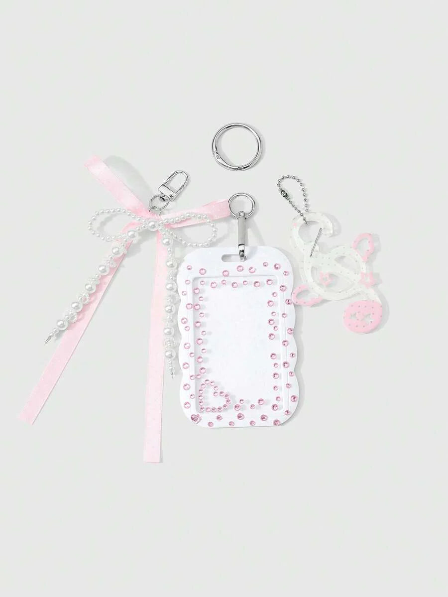 ROMWE Kawaii 1 College Style Red Card Cover