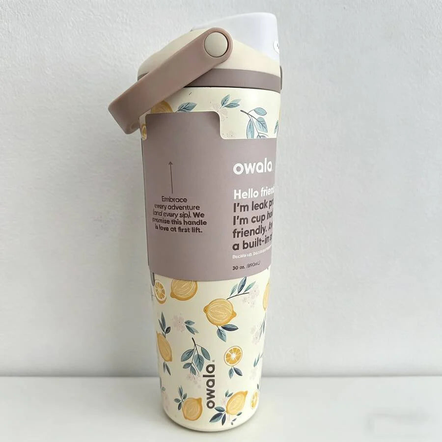OWALA 30oz Stainless Steel Vacuum Insulated Coffee Tumbler