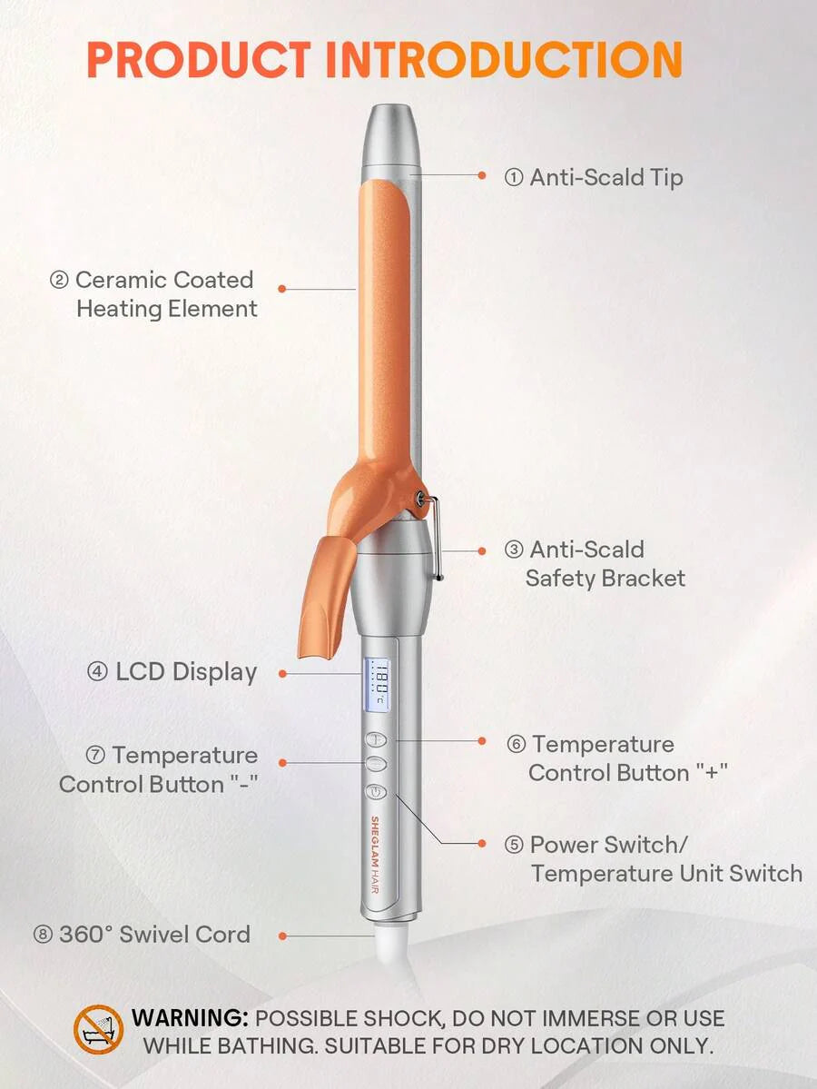 SHEGLAM HAIR It-Curl Curling Iron