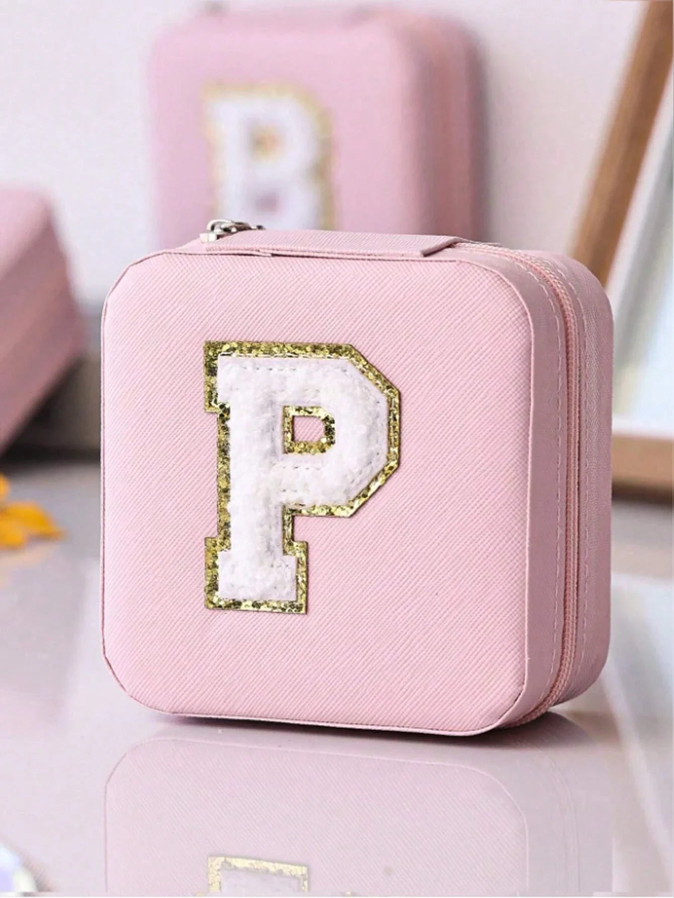 Personalized A-Z Travel Jewelry Box