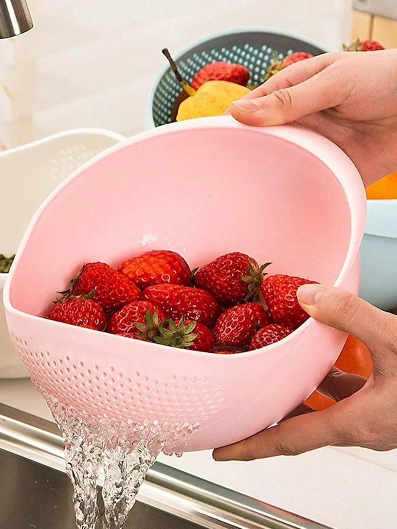 Plastic Rice Washer Strainer