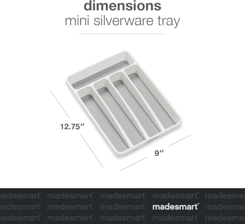madesmart Mini Silverware Tray, White