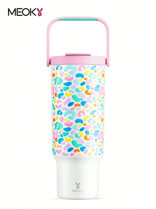 Meoky 40oz Insulated Handle Cup