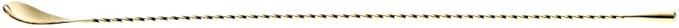 Barfly Teardrop Bar Spoon, End 19 5/8" (50 cm), Gold