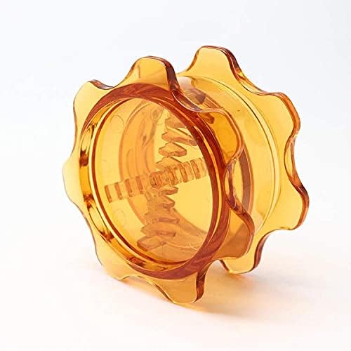 Angel’s Peel Lounge Garlic Mincer, Manual Garlic Grinder for Quick Meal Preparation - Kitchen Tools for Mincing Garlic, Ginger, Herbs, Nuts (Orange)