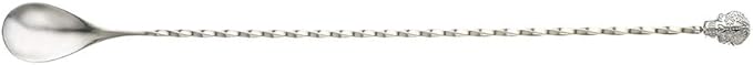 Barfly 13-Inch Bar Spoon, Sugar Skull End