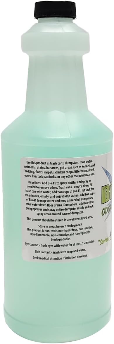 Odor Eliminator, Molecular Technology Since 2005 - Commercial, Industrial, Strong Pet & Urine Odor Remover, Trash Can Deodorizer - 32 Ounce