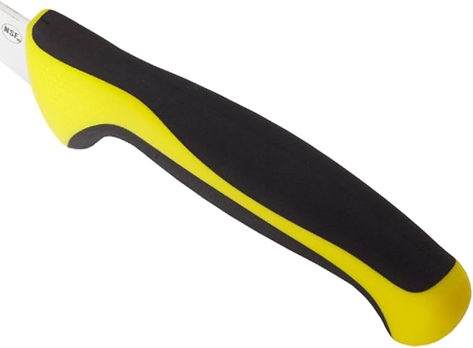 Mercer Culinary Millennia Colors Boning Knife, 6-Inch Curved, Yellow