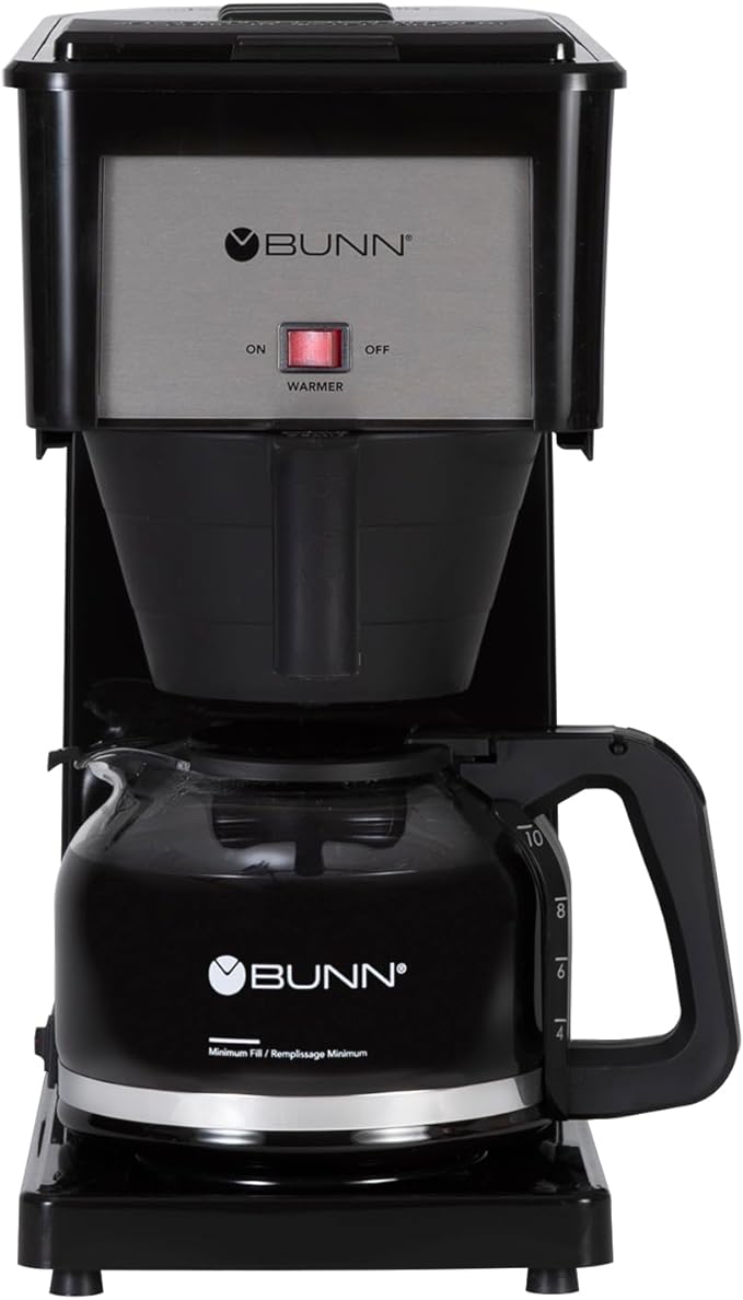 BUNN GRBD Velocity Brew High Altitude Original 10-Cup Home Brewer, Black