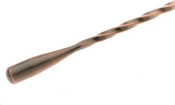 Barfly Bar Spoon, Teardrop End 15 3/4" (40 cm), Antique Copper