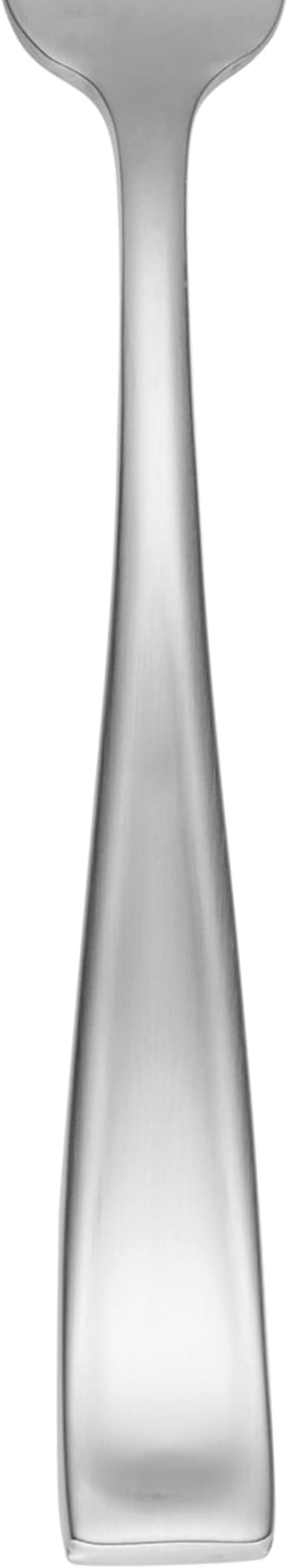 Oneida Silverware Set, Moda Fine Flatware 4-Piece Iced Teaspoon Set, Service for 4, Dishwasher Safe, 18/10 Stainless Steel, Mirror Finish, Home and Kitchen Utensils, Long Spoons (Silver, 4 Piece)