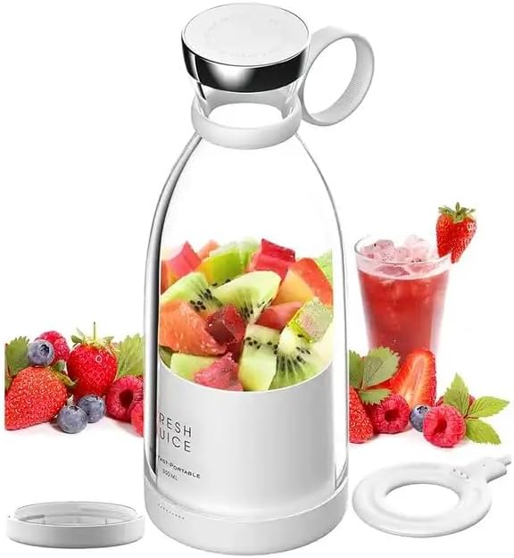 Dr.Boyd’s HEALTH portable miXer mini blender for Shakes and Smoothies- 12 oz Container, Magnetic Wireless charging, Rechargeable Battery, 50w Motor, Waterproof, Built in Safety Features