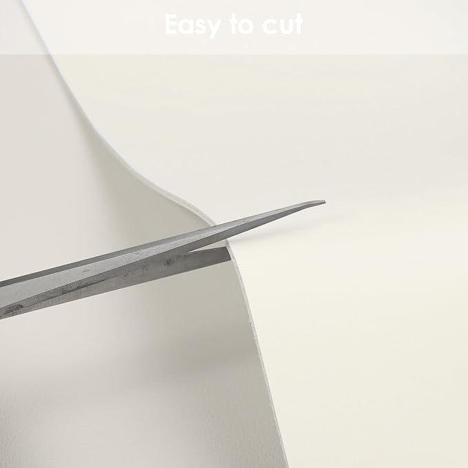 Leather Desk Mat,1.8mm Thick,12x42 Inch Desk Cover,Desk Protector Mat,Dresser Cover Top,Dresser Top Cover,Dresser Top Protector,Desk Covers On Top of Desks(White+White,12×42)