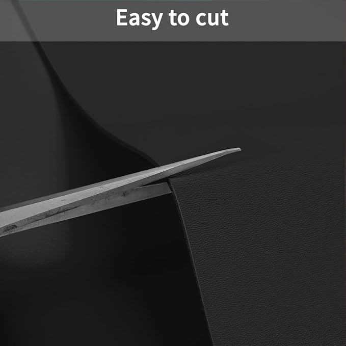 Dresser Protector Top - 10x34 Inch Waterproof Easy to Clean Can Conceal Flaws Protector The Table Top from Scratches Used for Coffee Table Dresser(Black+Black 10x34)