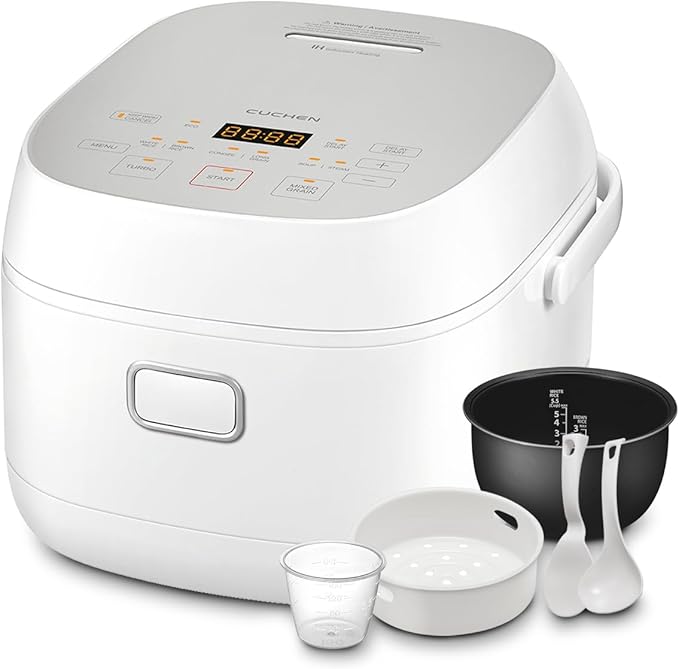 [CUCHEN] IH Induction Heating Rice Cooker/Micom 5.5 Cups/Specialized for Jasmine Rice, Basmati Rice, Calrose Rice