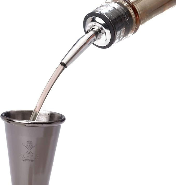 Barfly Cocktail Liquor Pourer, Set of 12, Stainless