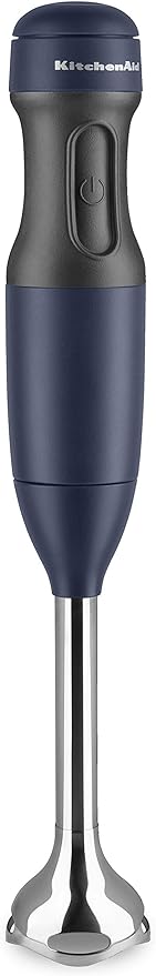 KitchenAid BPA-Free KHB1231IB 2-Speed Hand Blender, Ink Blue
