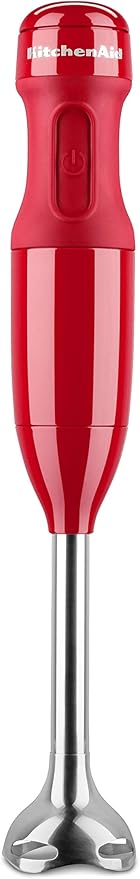 KitchenAid KHB1231QHSD 100 Year Limited Edition Queen of Hearts Corded Hand Blender, 3 Speed, Passion Red