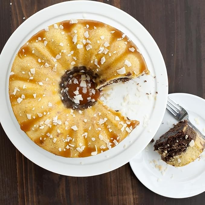 Nordic Ware Bundt Fancy Springform Pan, 9 Inch, Non-Stick