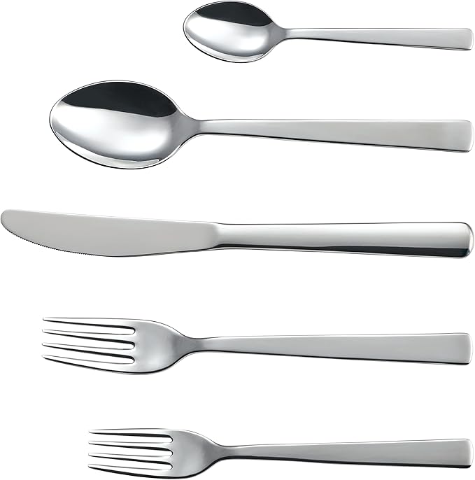 Tramontina 20 Piece Silverware Set - Oslo Utensils Set