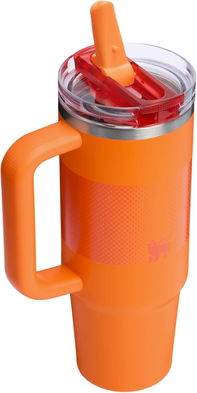 STANLEY Quencher ProTour Flip Straw Tumbler with Leakproof Lid | Built-In Straw & Handle | Cupholder Compatible for Travel | Insulated Stainless Steel Cup | BPA-Free