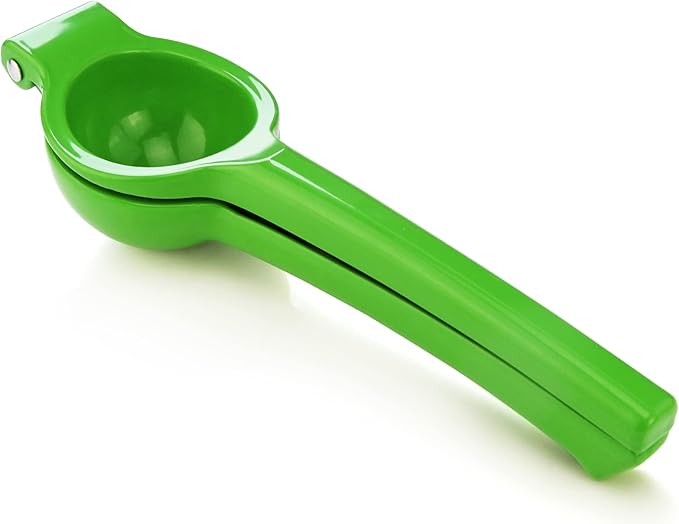 New Star Foodservice 42849 Enameled Aluminum Lime Squeezer, Green
