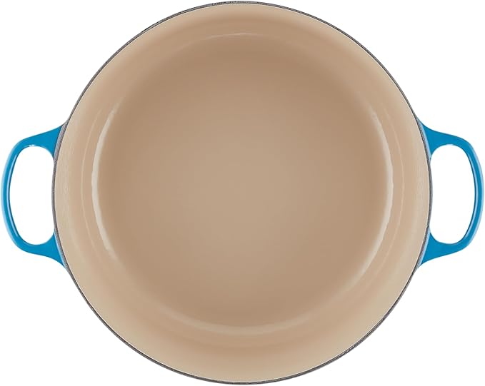 Le Creuset Enameled Cast Iron Signature Round Dutch Oven, 13.25 qt., Marseille