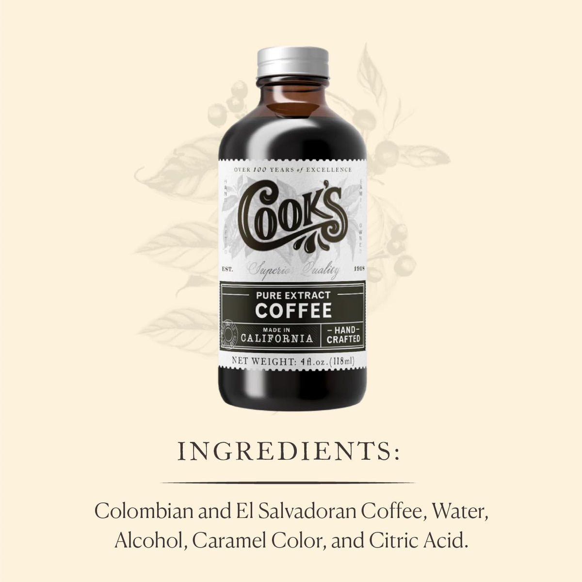 Cook's Coffee Flavor 16 oz