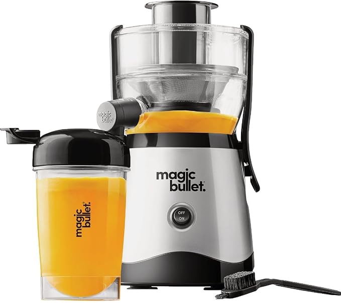 Magic Bullet Mini Juicer with Cup, Black and Silver