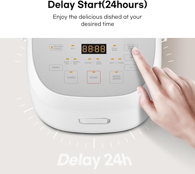 [CUCHEN] IH Induction Heating Rice Cooker/Micom 5.5 Cups/Specialized for Jasmine Rice, Basmati Rice, Calrose Rice