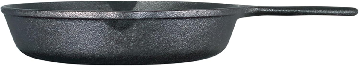 Lodge 9 Inch Cast Iron Pre-Seasoned Skillet – Signature Teardrop Handle - Use in the Oven, on the Stove, on the Grill, or Over a Campfire, Black